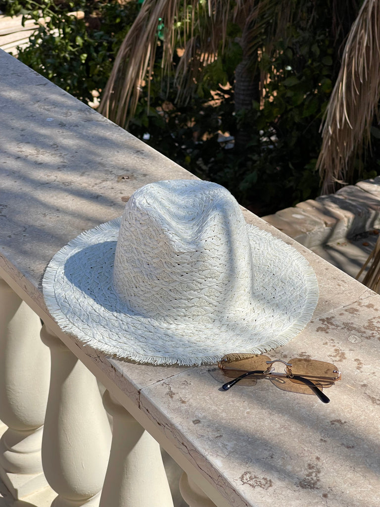 Angel straw hat - tal gindi swimwear